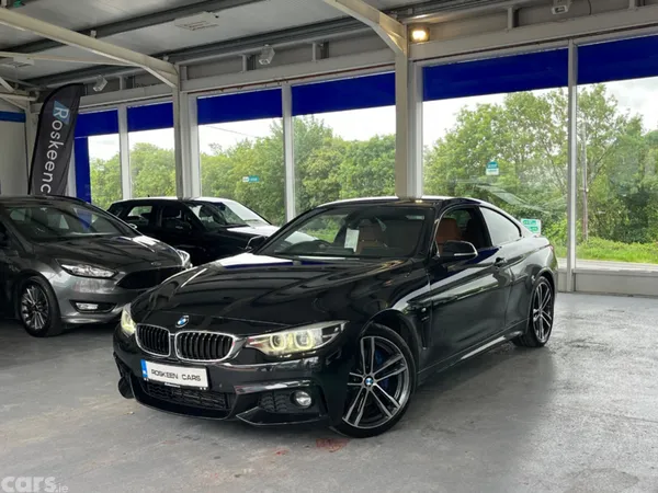 BMW 4-Series Coupe, Diesel, 2017, Black