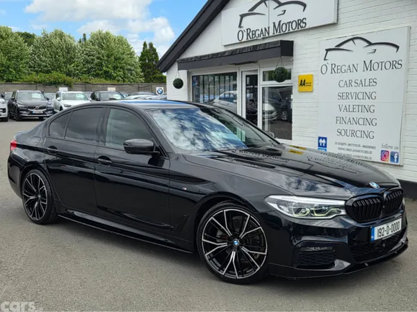 BMW 5-Series Saloon, Diesel, 2019, Black
