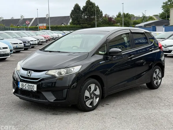 Honda Fit Hatchback, Petrol Hybrid, 2015, Black