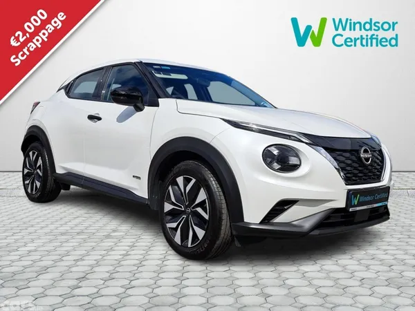 Nissan Juke SUV, Petrol Hybrid, 2026, White