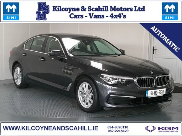 BMW 5-Series Saloon, Diesel, 2017, Grey