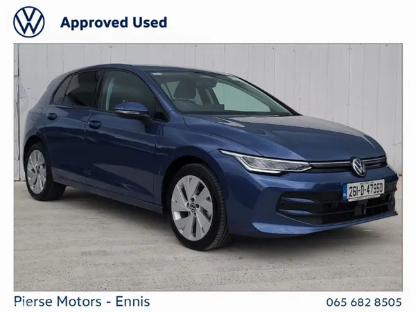 Volkswagen Golf Hatchback, Petrol, 2026, Blue