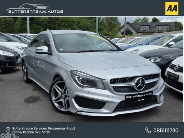 Mercedes-Benz CLA Saloon, Petrol, 2016, Silver