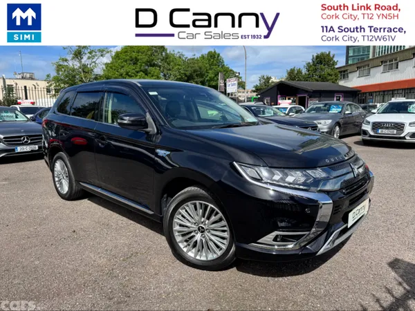 Mitsubishi Outlander SUV, Petrol Plug-in Hybrid, 2018, Black