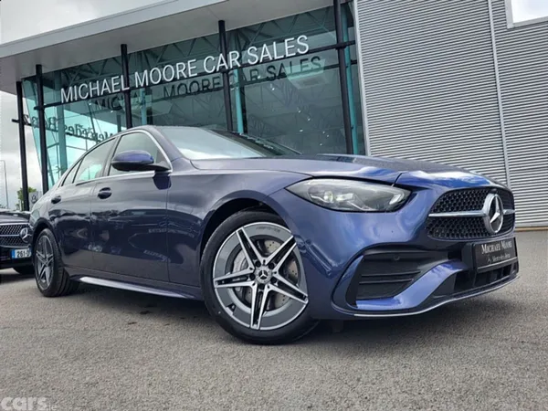 Mercedes-Benz C-Class Saloon, Diesel Hybrid, 2027, Blue