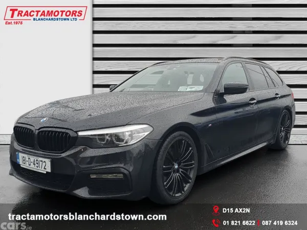 BMW 5-Series Estate, Diesel, 2018, Black