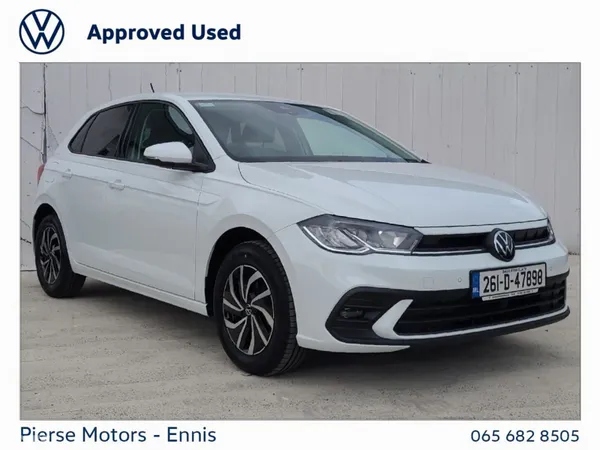 Volkswagen Polo Hatchback, Petrol, 2026, White