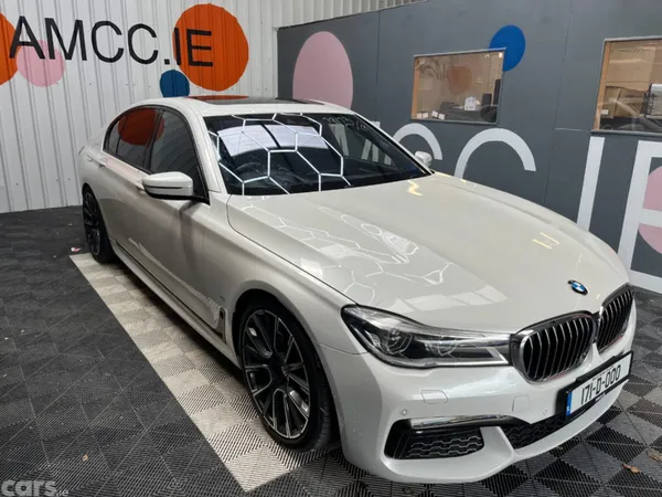 BMW 7-Series Saloon, Petrol Plug-in Hybrid, 2017, White