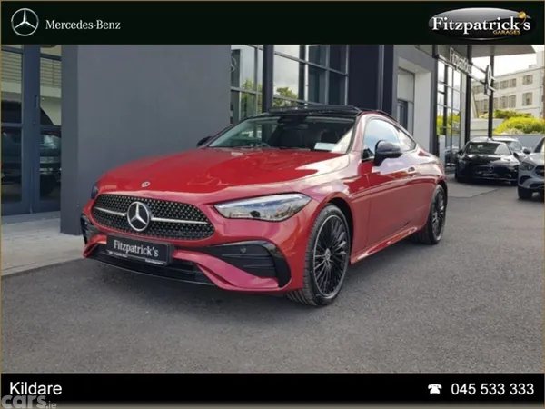 Mercedes-Benz CLE Coupe, Diesel, 2026, Red