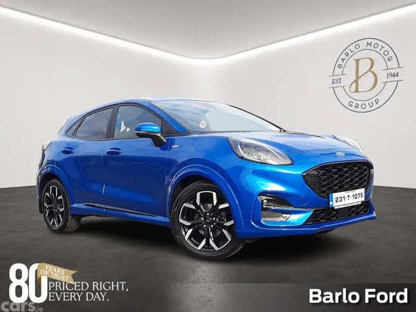 Ford Puma MPV, Petrol Hybrid, 2023, Blue