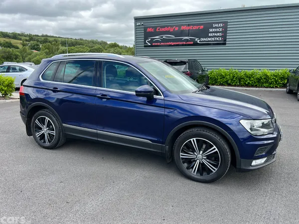 Volkswagen Tiguan SUV, Diesel, 2016, Blue