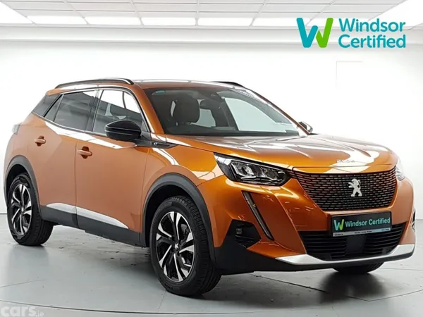 Peugeot 2008 MPV, Electric, 2022, Orange