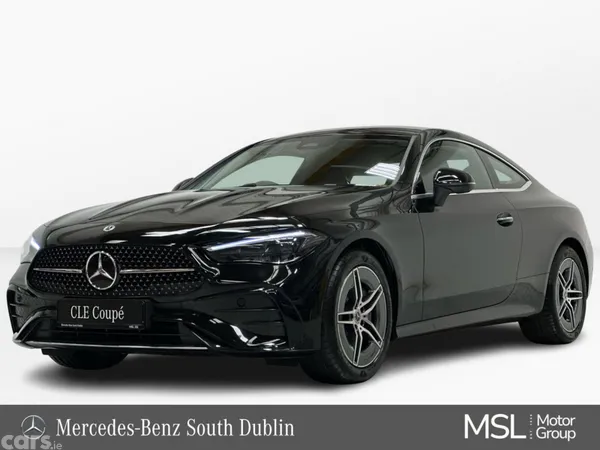 Mercedes-Benz CLE Coupe, Diesel Hybrid, 2026, Black