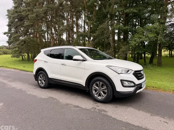 Hyundai Santa Fe SUV, Diesel, 2015, White