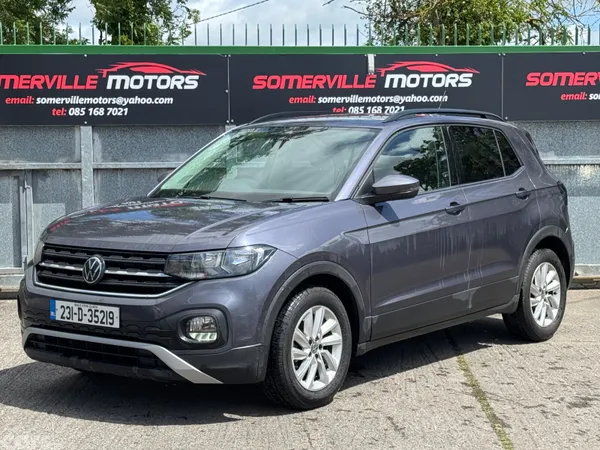 Volkswagen T-Cross SUV, Petrol, 2023, Grey