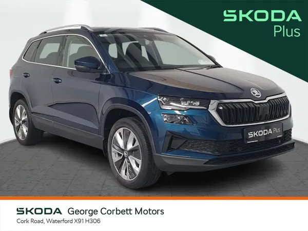 Skoda Karoq SUV, Petrol, 2024, Blue