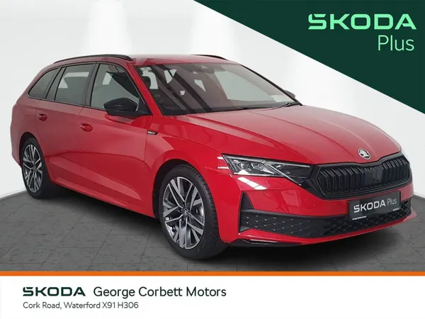 Skoda Octavia Estate, Diesel, 2025, Red