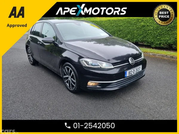Volkswagen Golf Hatchback, Petrol, 2018, Black