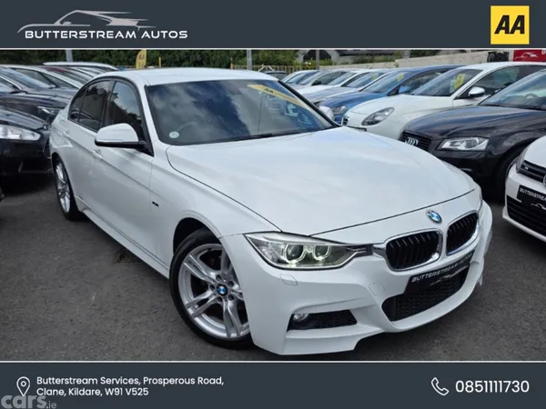 BMW 3-Series Saloon, Diesel, 2013, White