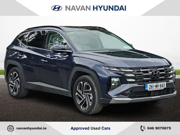 Hyundai Tucson SUV, Petrol Plug-in Hybrid, 2026, Blue