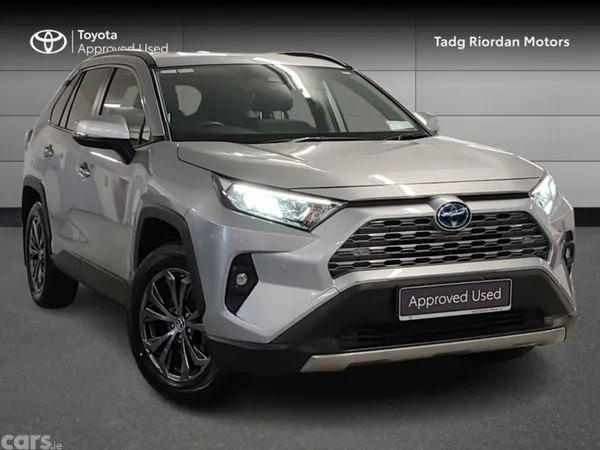 Toyota RAV4 SUV, Petrol Hybrid, 2022, Silver