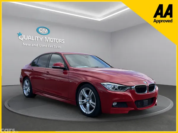BMW 3-Series Saloon, Petrol, 2015, Red