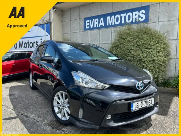 Toyota Prius MPV, Petrol Hybrid, 2016, Black