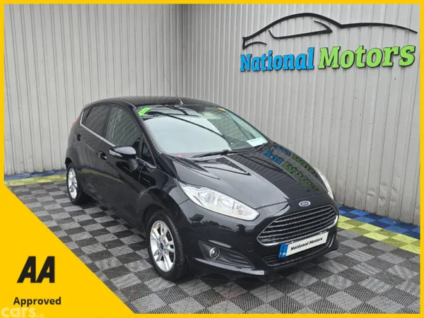 Ford Fiesta Hatchback, Petrol, 2017, Black