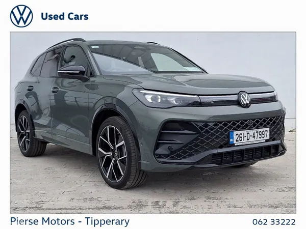Volkswagen Tiguan SUV, Diesel, 2026, Green