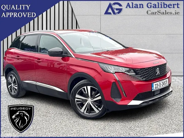 Peugeot 3008 MPV, Petrol, 2022, Red