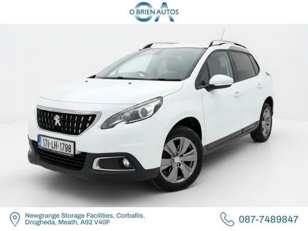 Peugeot 2008 SUV, Diesel, 2017, White