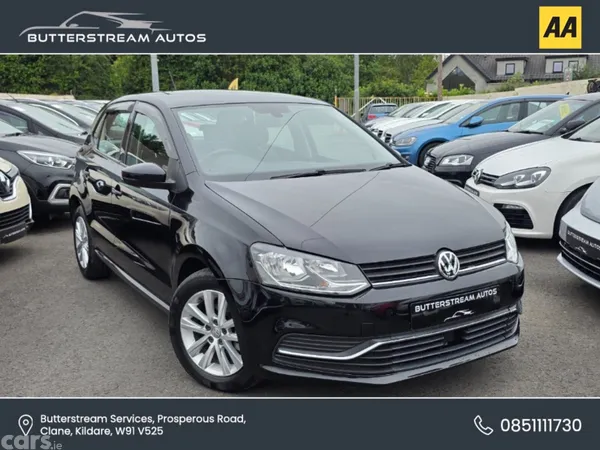 Volkswagen Polo Hatchback, Petrol, 2016, Black