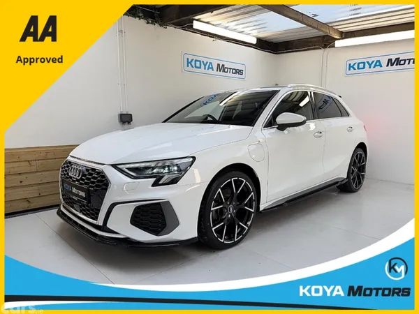 Audi A3 Hatchback, Petrol Plug-in Hybrid, 2024, White