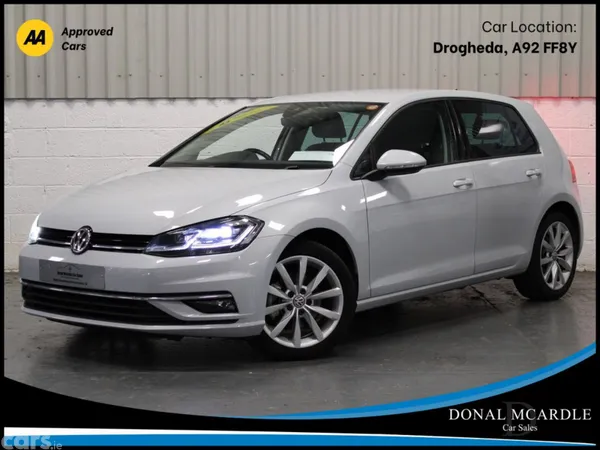 Volkswagen Golf Hatchback, Petrol, 2019, White