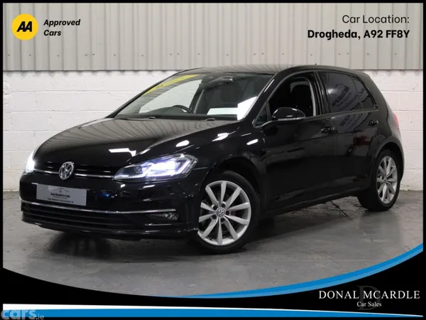Volkswagen Golf Hatchback, Petrol, 2019, Black