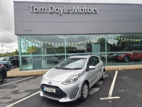 Toyota Aqua Hatchback, Petrol Hybrid, 2019, Silver
