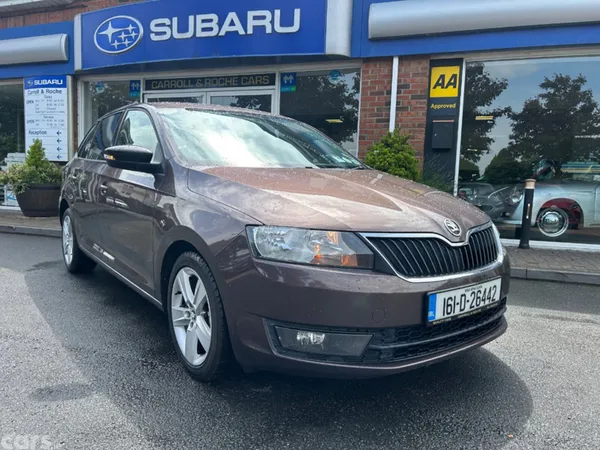 Skoda Rapid Hatchback, Diesel, 2016, Brown