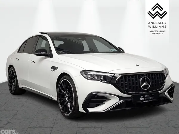 Mercedes-Benz E-Class Saloon, Petrol Plug-in Hybrid, 2025, White