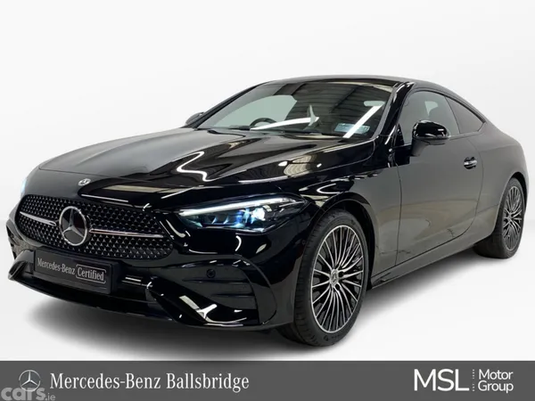 Mercedes-Benz CLE Coupe, Diesel Hybrid, 2026, Black