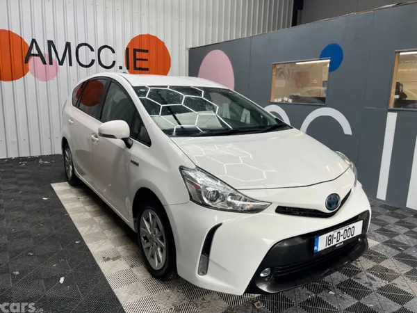 Toyota Prius MPV, Petrol, 2018, White