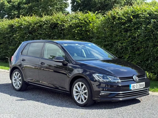 Volkswagen Golf Hatchback, Petrol, 2018, Black