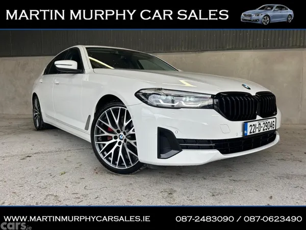 BMW 5-Series Saloon, Diesel, 2022, White
