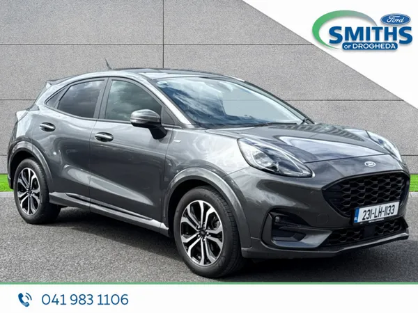 Ford Puma MPV, Petrol Hybrid, 2023, Grey