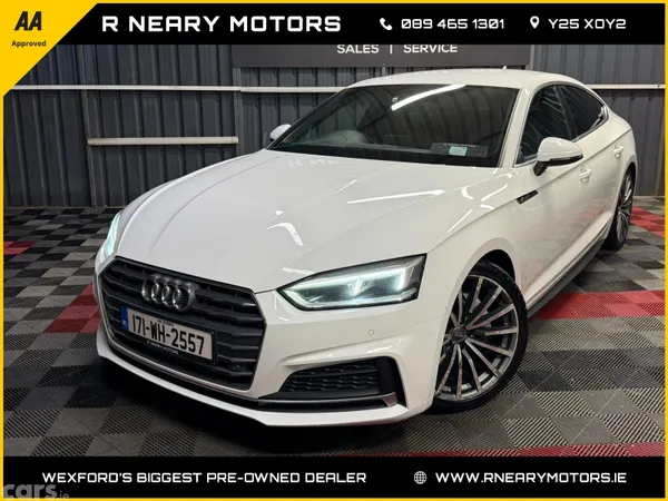 Audi A5 Hatchback, Diesel, 2017, White