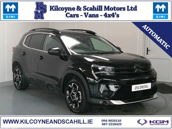 Citroen C5 Aircross SUV, Diesel, 2025, Black
