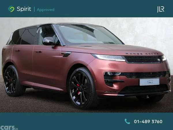 Land Rover Range Rover Sport SUV, Petrol Plug-in Hybrid, 2026, Red