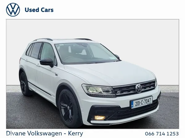 Volkswagen Tiguan SUV, Diesel, 2020, White