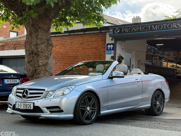 Mercedes-Benz E-Class Convertible, Diesel, 2013, Silver