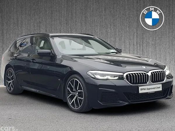 BMW 5-Series Estate, Diesel, 2023, Black