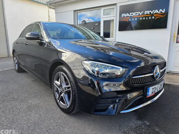 Mercedes-Benz E-Class Saloon, Petrol Plug-in Hybrid, 2022, Black